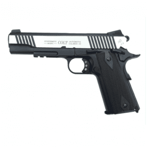 Pistola Cybergun Colt 1911 Rail Gun Dual Tone 180525 (Sin Descuento)