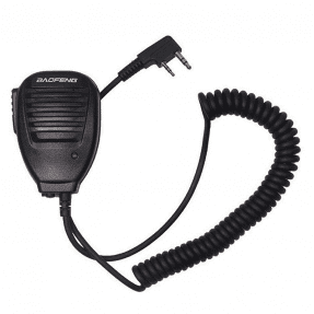 Micrófono con altavoz para banda dual con ptt kenwood bf-s112